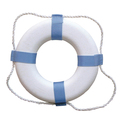 Taylor Made Decorative Ring Buoy - 20" - White/Blue - Not USCG Approved 372